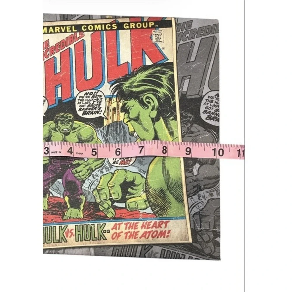 Marvel Comics, The Incredible Hulk, Canvas Wall Hanging Decor 10